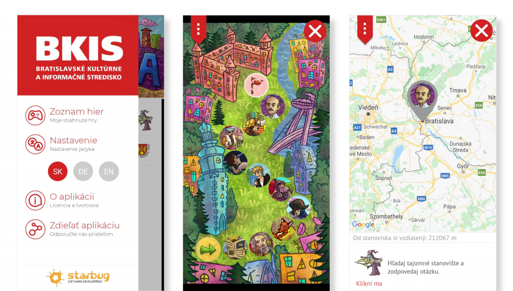 Náhľad grafiky pre mobilnú Android a iOS aplikáciu 