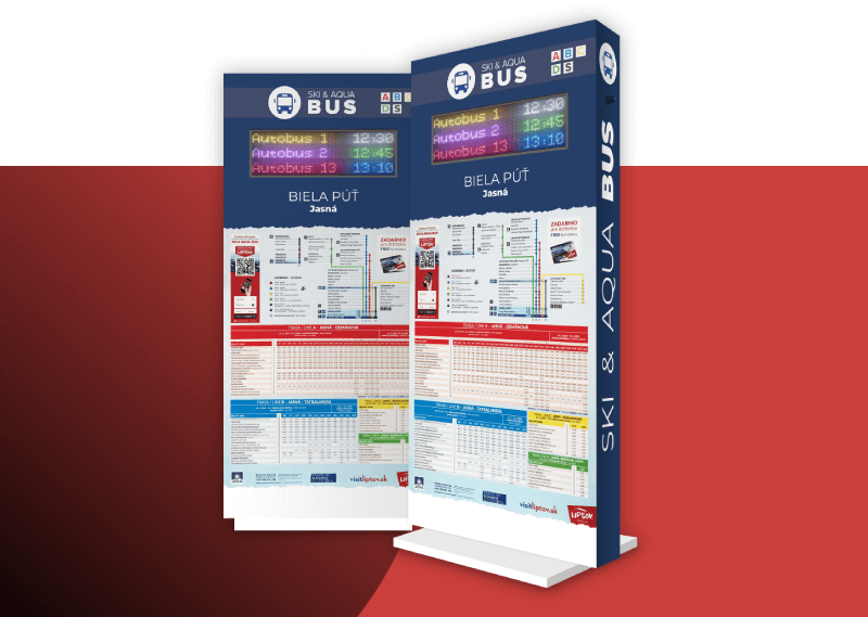 SmartCity projekt: zastávkové totemy pre autobusovú dopravu riadené prostredníctvom informačného systému, ktorý s nimi online komunikuje.